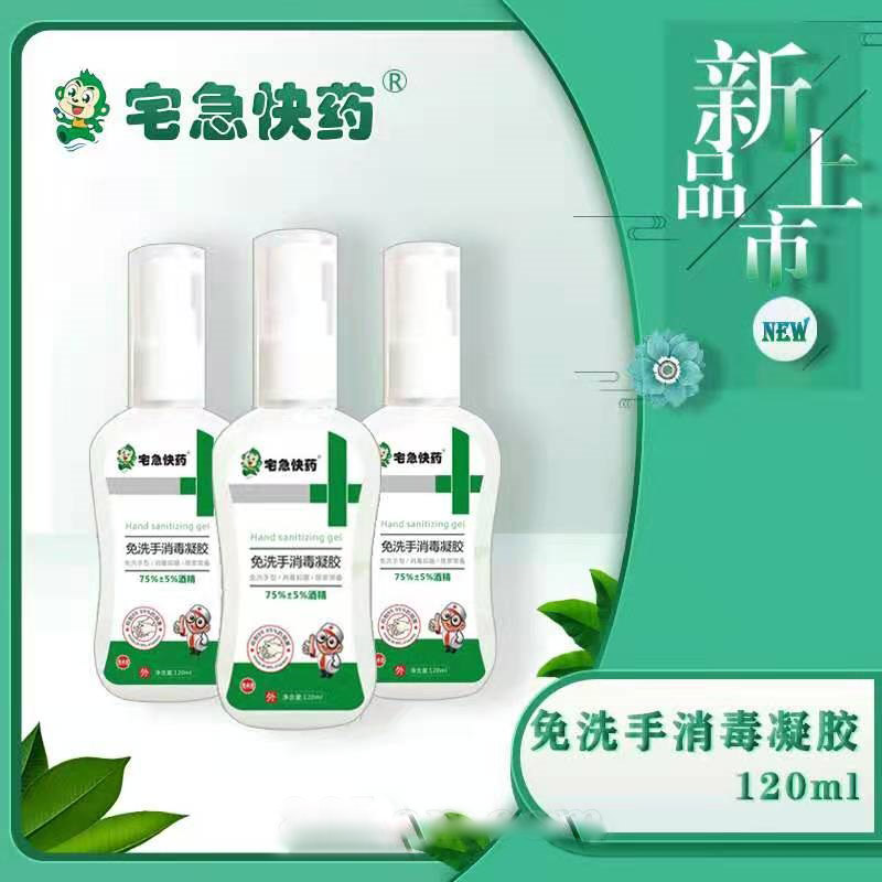 免洗手消毒凝胶 120ml